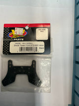 XTM Racing Shock Tower Front, XT2-6061 4mm Black MV1325BA 149338
