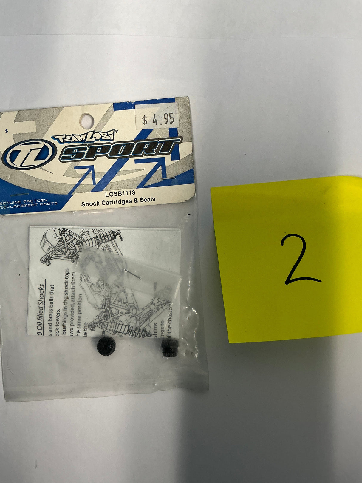 TL SPORT Shock Cartridges & Seals LOSB1113
