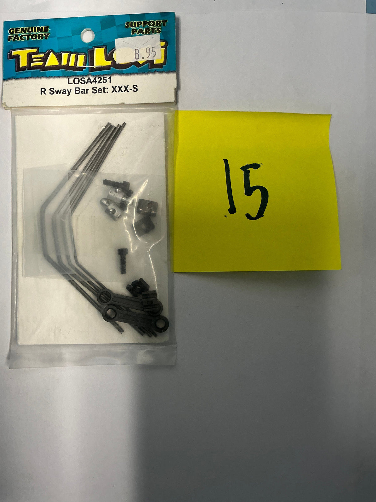 TEAM LOSI R Sway Bar Set: XXX-S LOSA4251