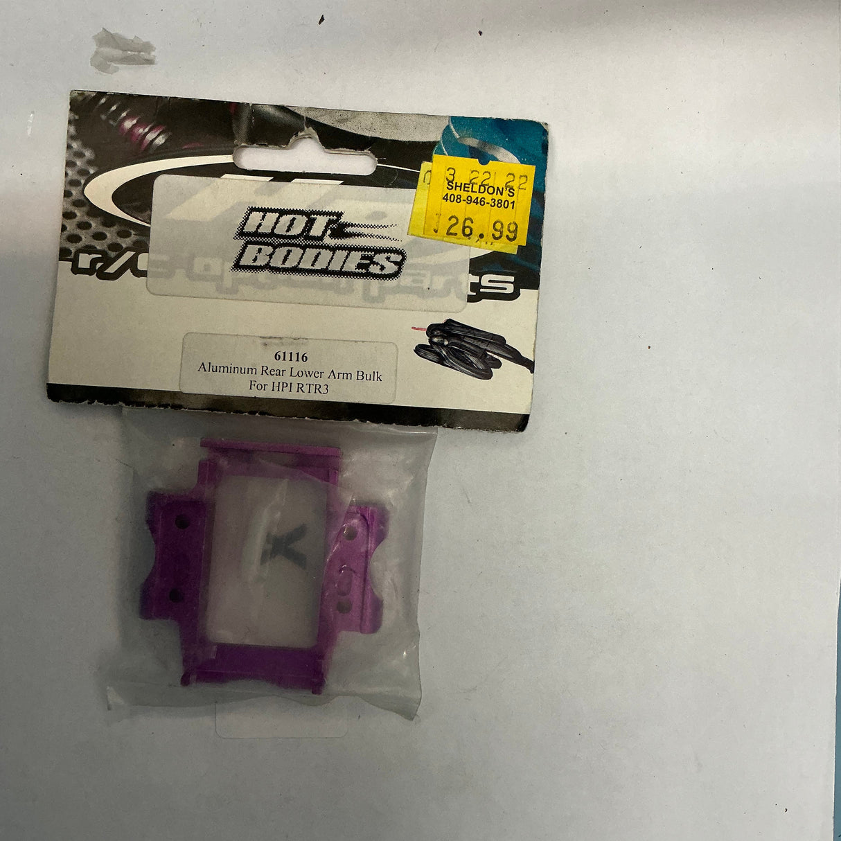 HOT BODIES Aluminum Rear Lower Arm Bulk For HPI RTR3 61116