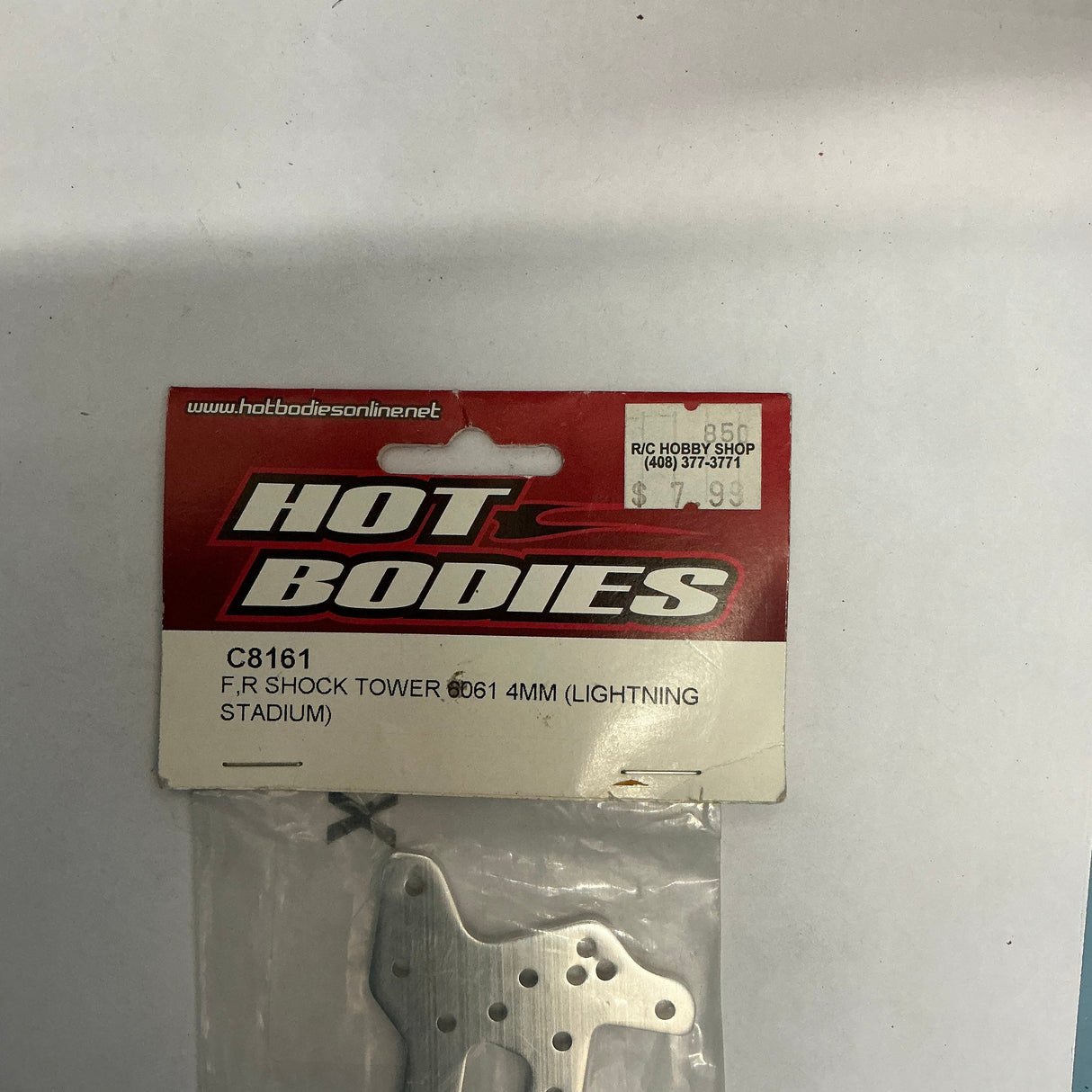 HOT BODIES F,R Shock Tower 6061 4mm (lightning Stadium) C8161