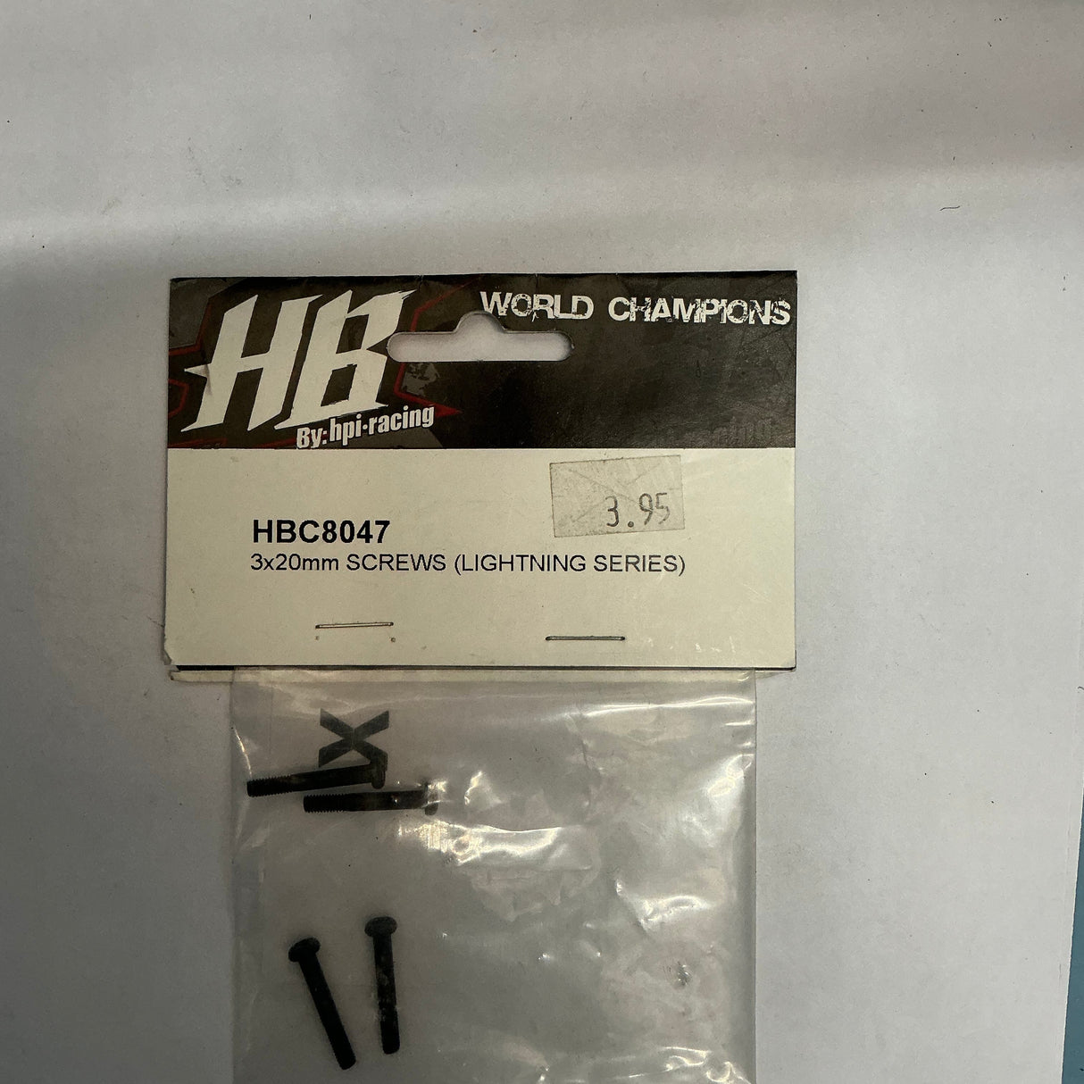 HB 3x20mm Screws (lightning Series) HBC8047