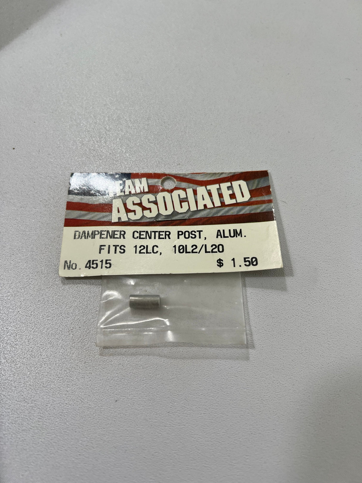 DAMPENER CENTER POST, ALUM. FITS 12LC, 10L2/L20-ASC4515