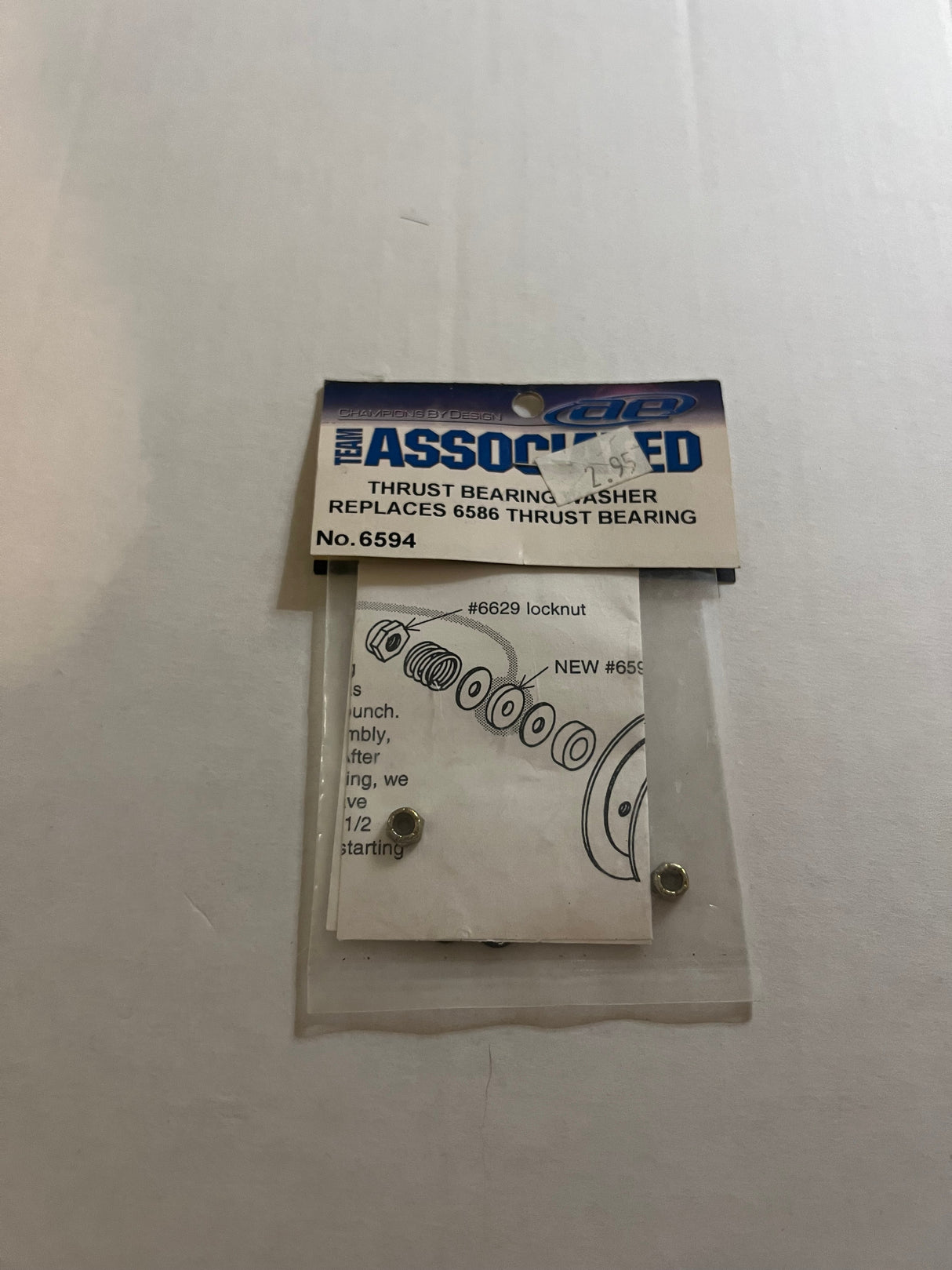 THRUST BEARING WASHER REPLACES 6586 THRUST BEARING-ASC6594
