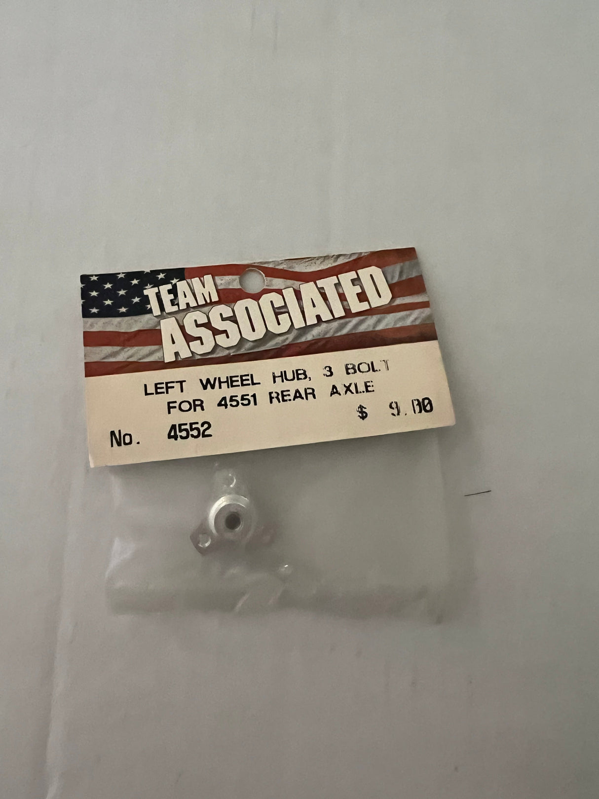 LEFT WHEEL HUB, 3 BOLT FOR 4551 REAR AXLE-ASC4552