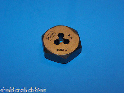 HARRY B. HIGLEY (HARRY'S METRIC THREADING TAP (STEEL) 4MM.7) #004-4MM