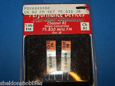 PERFORMANCE (JR) 75.830 MHz FM SINGLE CONVERSION CH-82 #PDV6000082