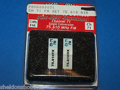 PERFORMANCE (AIRTRONICS) 75.610 MHz FM SINGLE CONVERSION CH- 71 #PDV500-071