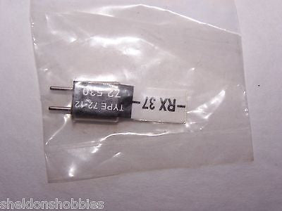 FUTABA CRYSTAL SHORT TYPE (FM 72.530) RX CHANNEL 37 #FRC-537
