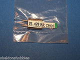 HITEC 75mHz AM SINGLE CONVERSION RECEIVER CRYSTAL (75.470) CH. 64 #6647564