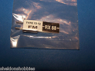 FUTABA (FM 75.950) RX CRYSTAL SHORT TYPE CHANNEL 88 #FRC-588