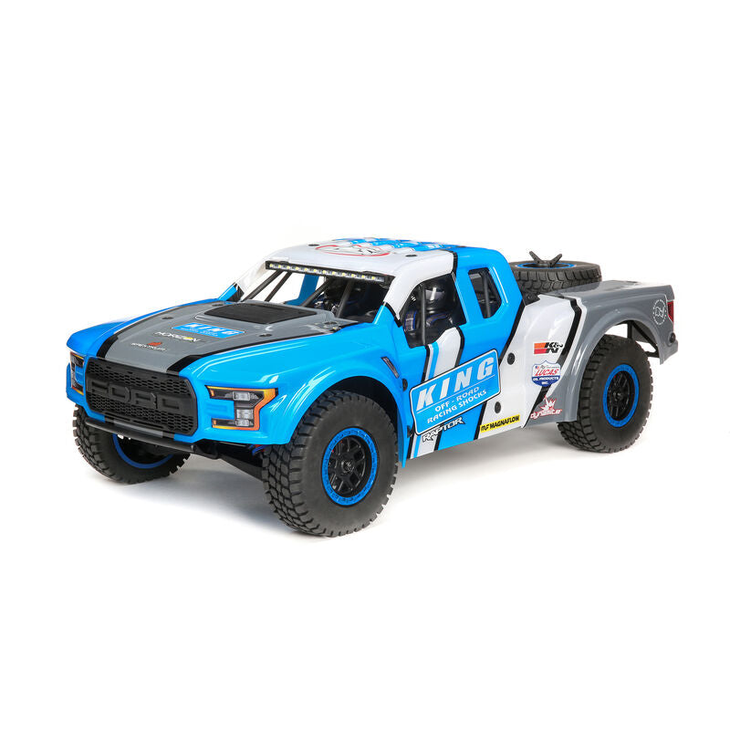 1/10 King Shocks Ford Raptor Baja Rey 4WD Brushless RTR with Smart - LOS03020V2T1
