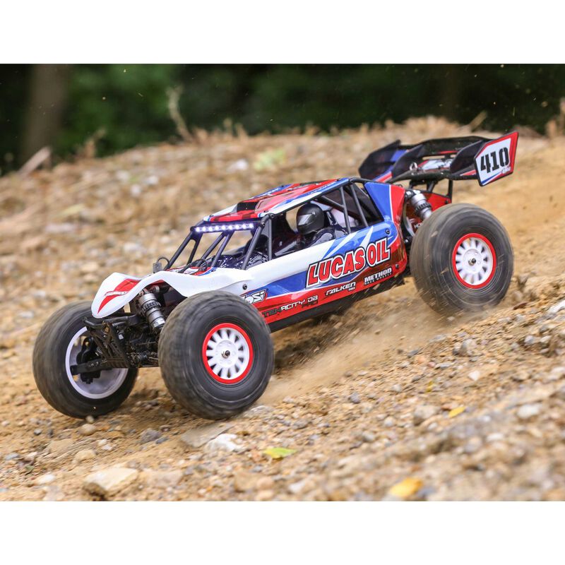 1/10 Tenacity DB Pro 4X4 Desert Buggy Brushless RTR with Smart, Lucas Oil - LOS03027V2T1