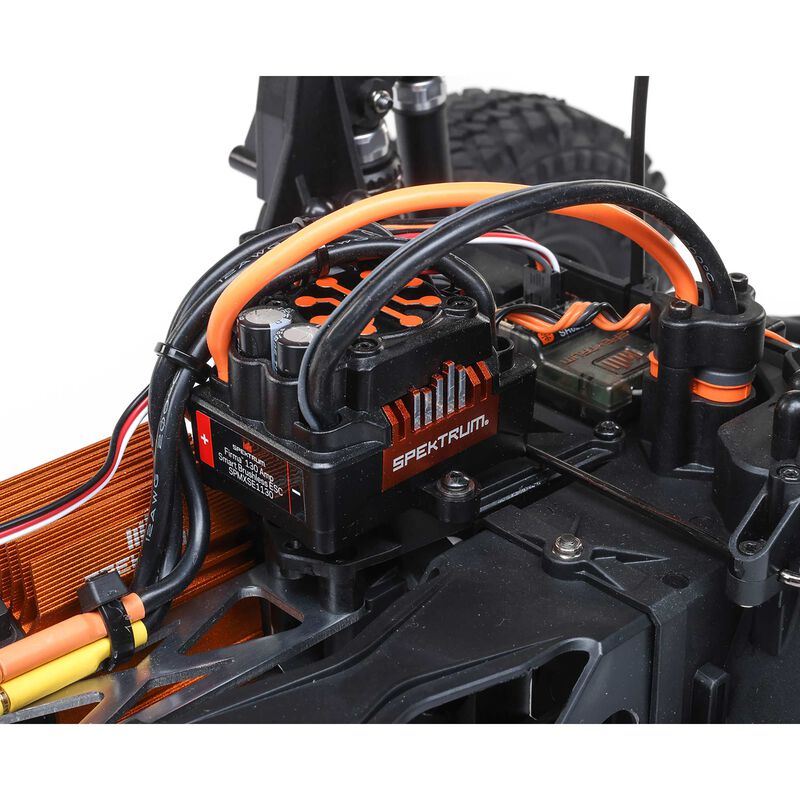 1/10 Hammer Rey U4 4X4 Rock Racer Brushless RTR with Smart and AVC, Currie - LOS03030T1