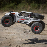 1/6 Super Rock Rey V2 4WD Rock Racer Brushless RTR White - LOS05016V2T1