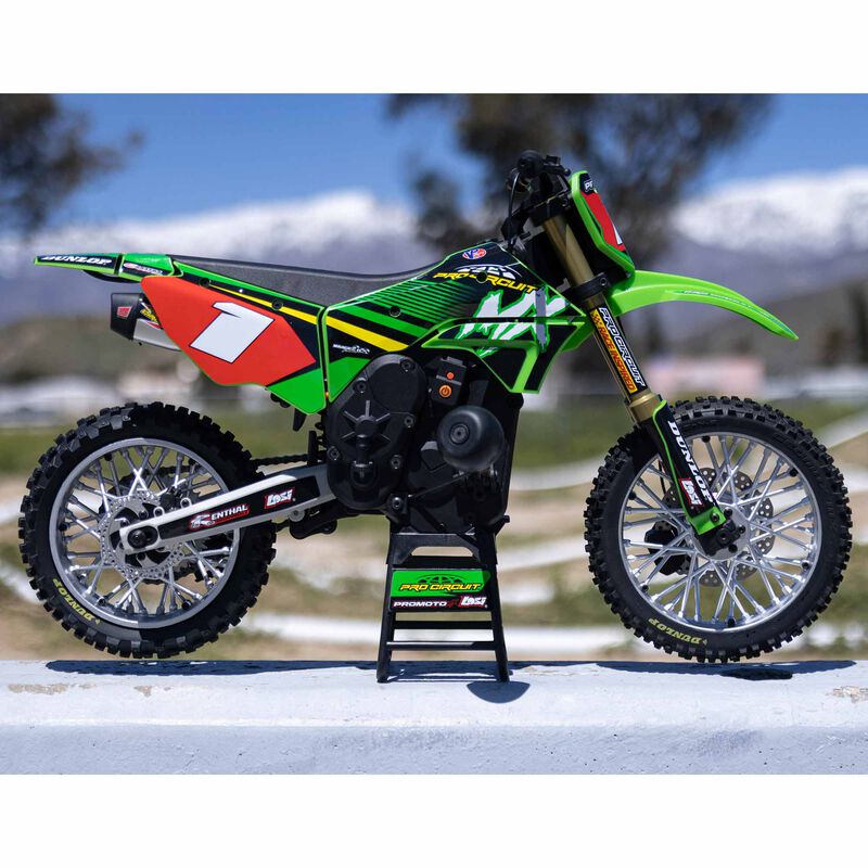 Losi 1/4 Promoto-MX Motorcycle RTR with Battery and Charger, Pro Circuit - LOS06002