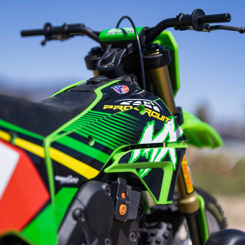 Losi 1/4 Promoto-MX Motorcycle RTR with Battery and Charger, Pro Circuit - LOS06002