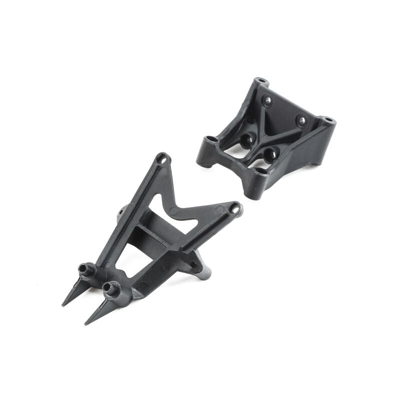 LOS231007 Front Upper Arm/Shock Mount, RR Chassis Brace: BR