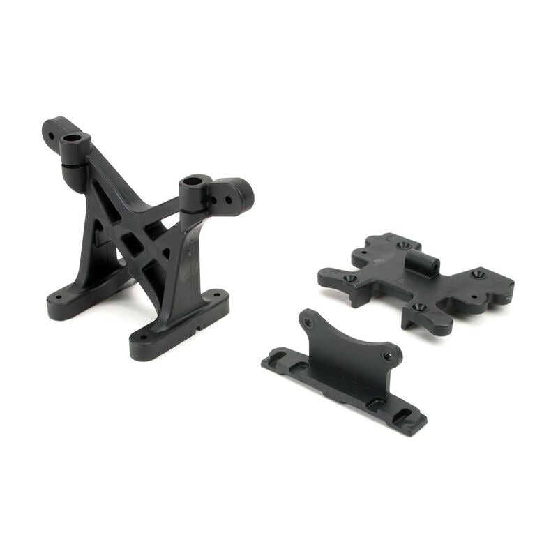 #LOSB2151 F/R Shock Tower & Pin Mounts: LST