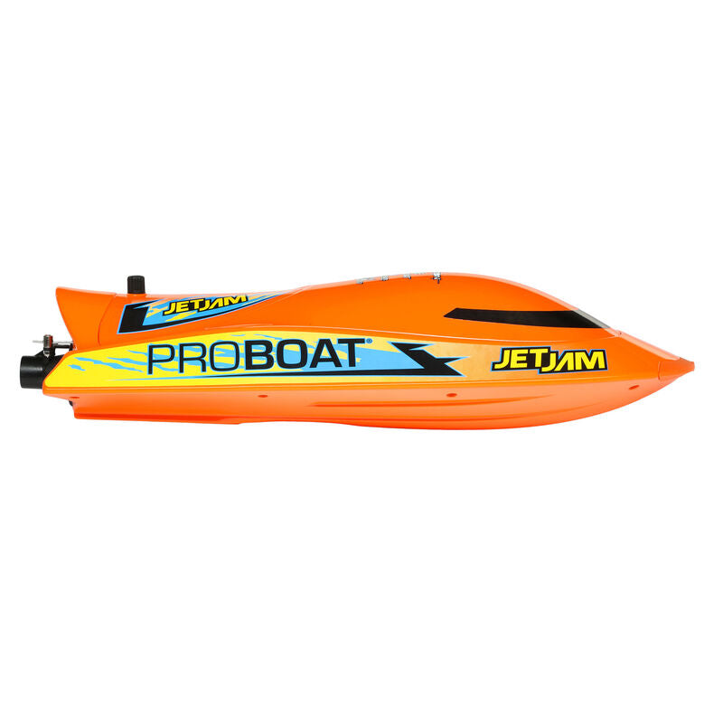 Jet Jam 12 Self-Righting Pool Racer Brushed RTR White - PRB08031T2