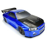 1/7 2002 Nissan Skyline GT-R R34 Painted Body Blue - PRM158413