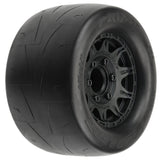 1/10 Prime Front/Rear 2.8" Street MT Tires Mounted 12mm Blk Raid (2) - PRO1011610