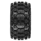 1/10 Badlands MX28 Fr/Rr 2.8" MT Tires Mounted 12mm Blk Raid (2) - PRO1012510
