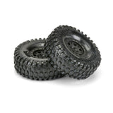 1/10 Hyrax G8 F/R 1.9" Crawler Tires Mounted 12mm Black Impulse (2) - PRO1012810