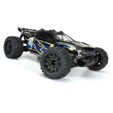 1/10 Trencher LP Front/Rear 2.8" MT Tires Mounted 12mm Blk Raid (2) - PRO1015910