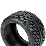 1/10 Street Fighter LP Fr/Rr 2.8" MT Tires Mounted 12mm Blk Raid (2) - PRO1016110