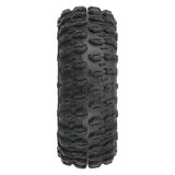 1/24 Hyrax Front/Rear 1.0" Tires Mounted 7mm Black Impulse (4): SCX24