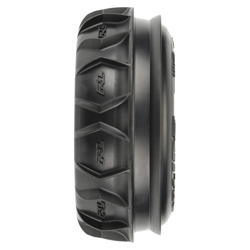 1/10 Dumont Fr Paddle/Rib 2.2"/3.0" SC Mounted 12mm Black Raid (2) - PRO1021210