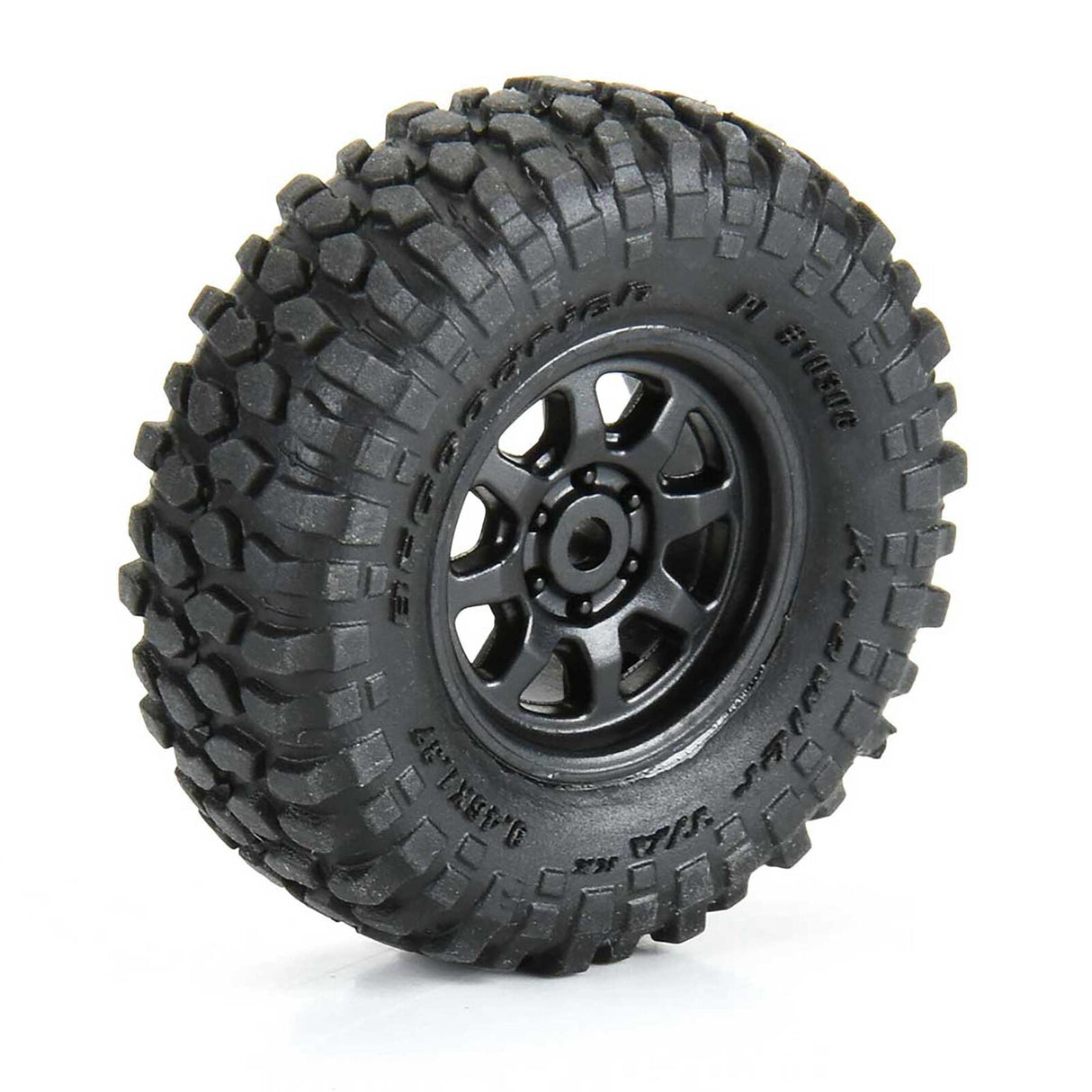 Pro-Line 1/30 BFG Krawler T/A KX Front/Rear Mounted Black Icon Nuevo (4) for Axial SCX30