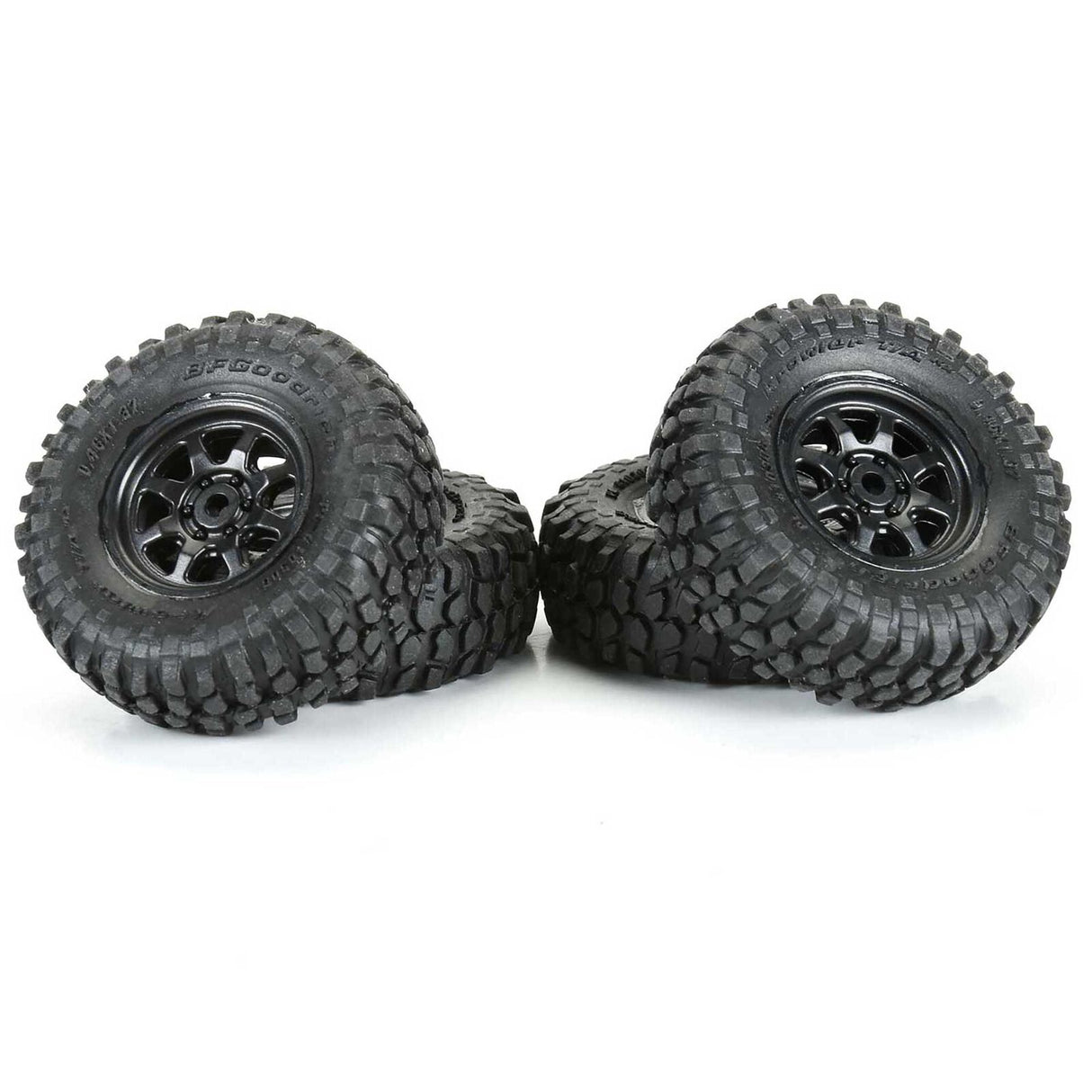 Pro-Line 1/30 BFG Krawler T/A KX Front/Rear Mounted Black Icon Nuevo (4) for Axial SCX30