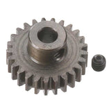 Extra Hard 5mm Bore .8 Module (31.75P) Pinion, 25T