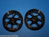PRO-LINE STANDARD SEDAN WHEELS WARLOCK NARROW BLACK (2) #2618B