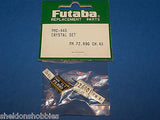 FUTABA CRYSTAL SET (FM 72.690) TX/RX CHANNEL 45 #FMC-445