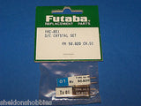 FUTABA D/C CRYSTAL SET (FM 50.820) TX/RX CHANNEL 01 #FMC-801