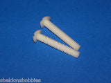 PRATHER NYON ROUND HEAD BOLTS 1.5" X 1/4 X 20  (2 PCS) #PRA4040