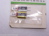 FUTABA CRYSTAL SET (FM 72.390) TX/RX CHANNEL 30 #FMC-430