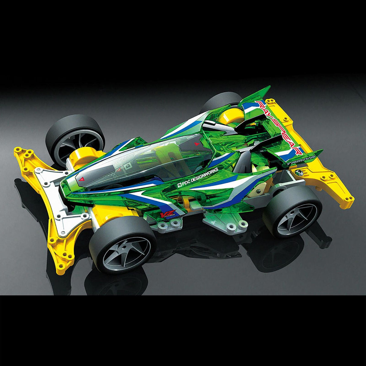 Tamiya 1/32 Yamazaki Racer Kit VZ Chassis Mini 4WD - TAM18099