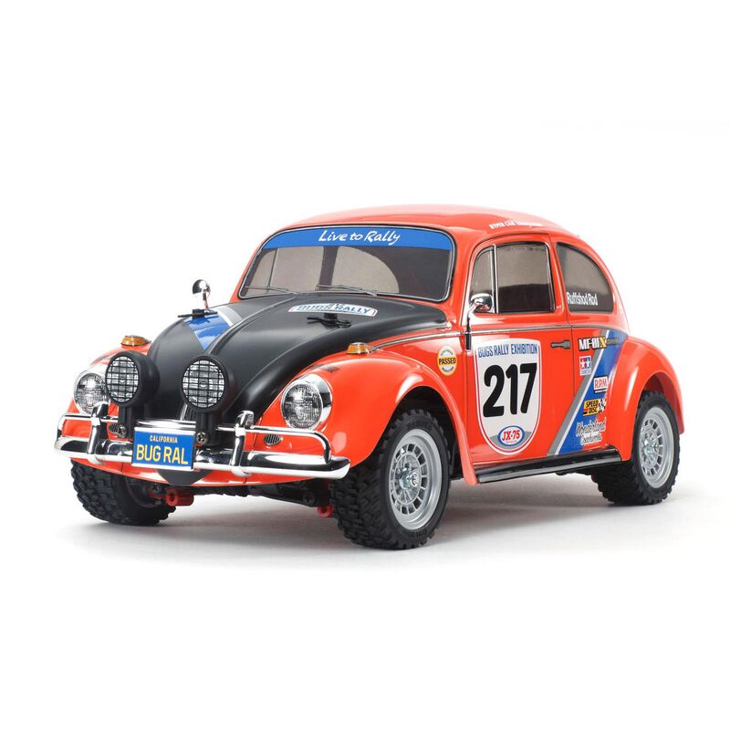 TAM58650A Tamiya Volkswagen Beetle Rally MF-01X with Hobbywing ESC