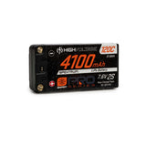 7.6V 4100mAh 2S 120C Smart Pro Race Shorty Hardcase LiHV Battery: Tubes, 5mm - SPMX412S120HT