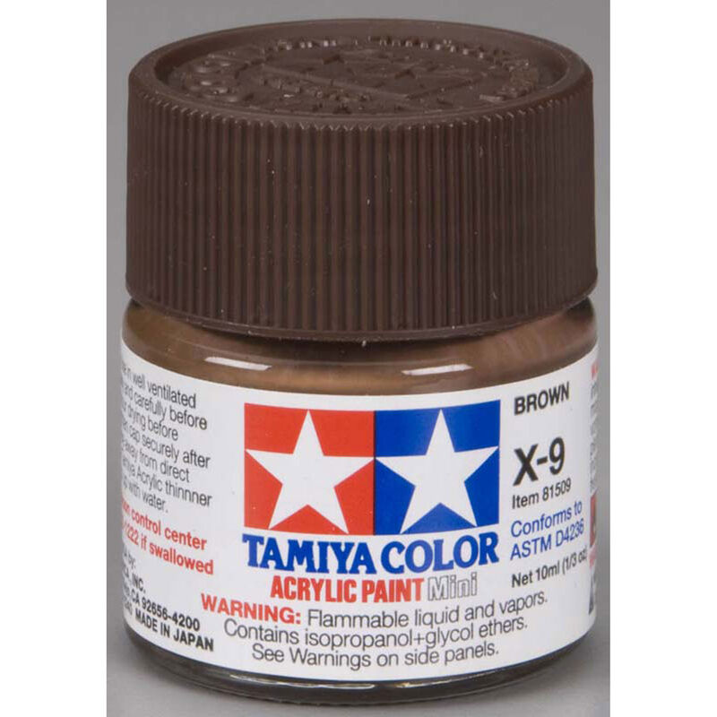 Acrylic Mini X9 Brown - TAM81509