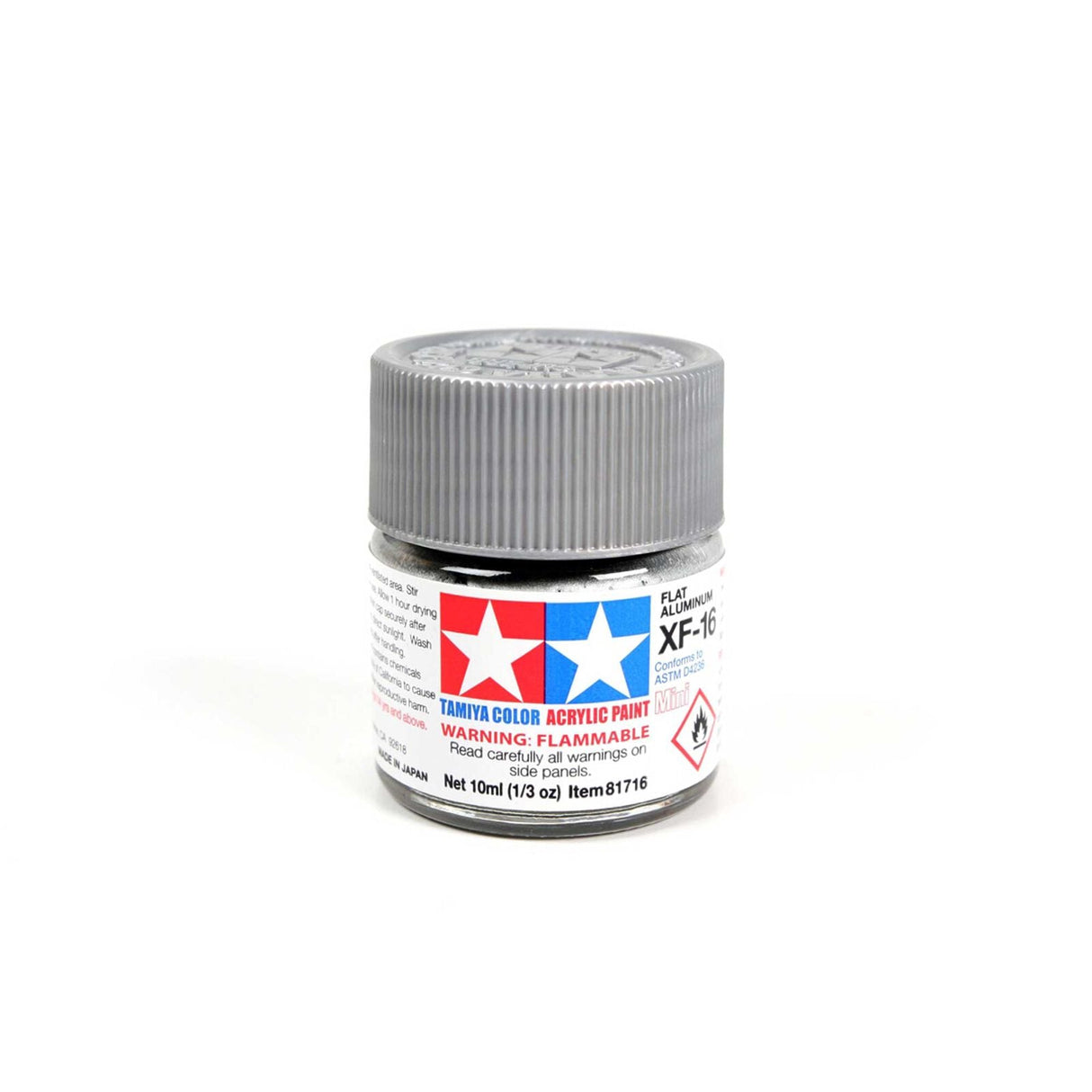 Acrylic Mini XF16, Flat Aluminum - TAM81716