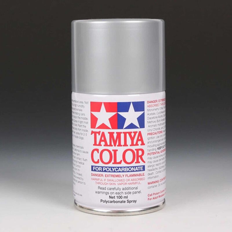 Polycarbonate PS-48 Metallic Silver Spray 100 ml - TAM86048
