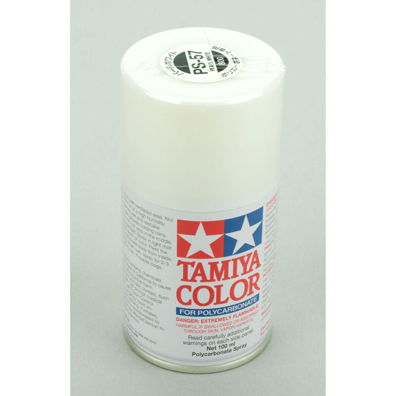 Polycarbonate PS-57 Pearl White, Spray 100ml - TAM86057