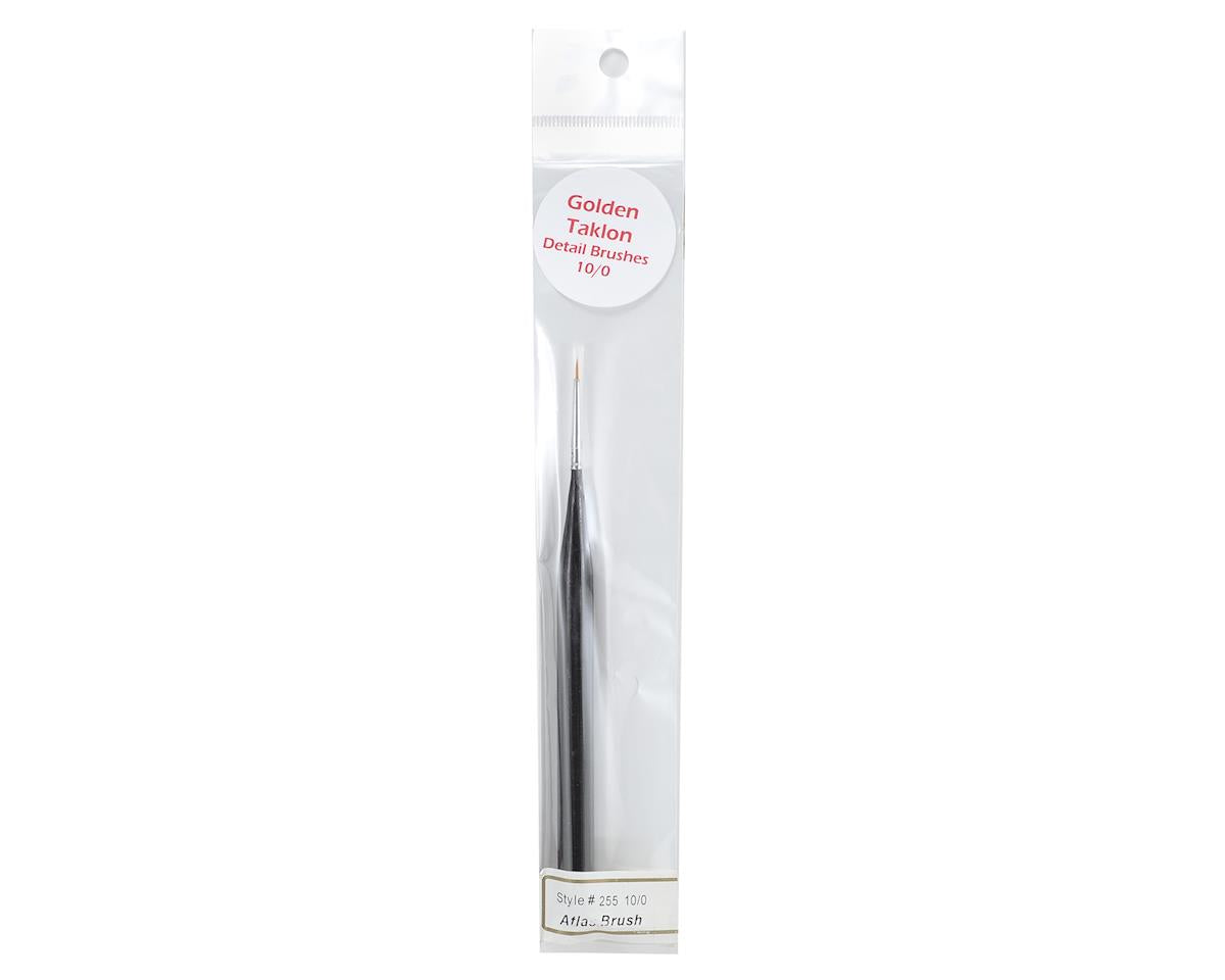 Atlas Brush Golden Taklon 10/0 Ultra Mini Brush - ABS255-10/0