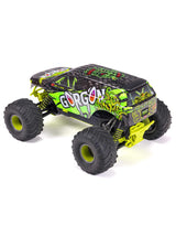Arrma GORGON 4X2 MEGA 550 Brushed 1/10 Monster Truck RTR (Yellow) w/SLT2 2.4GHz Radio, Battery & Charger - ARA3230ST1