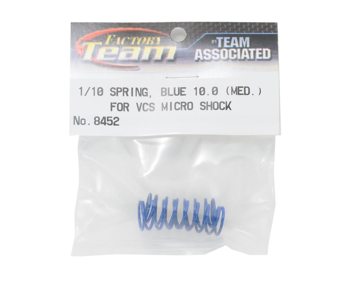 #8452 1/10 Spring, Blue 10.0 (Med.) for Vcs Micro Shock